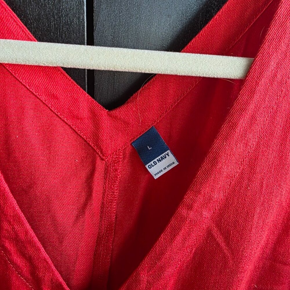 Old Navy Sleeveless Button Down Dress - Picture 2 of 4